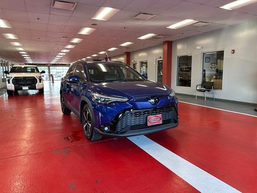 Blue Crush Metallic 2023 Toyota Corolla Hybrid SE