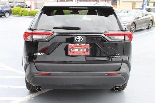 Midnight Black Metallic 2022 Toyota RAV4 LE