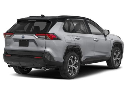 Silver Sky Metallic/Midnight Black Metallic 2023 Toyota RAV4 Prime XSE