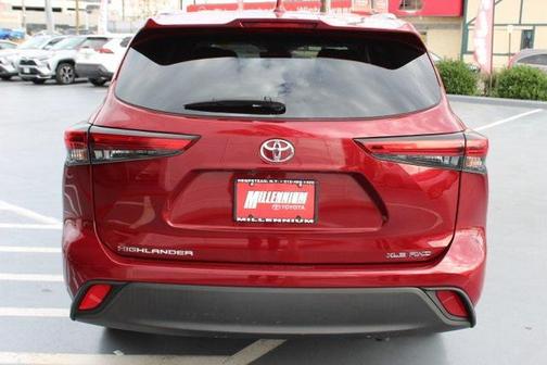 Ruby Flare Pearl 2021 Toyota Highlander XLE