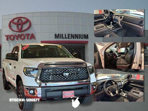 Super White 2021 Toyota Tundra SR5