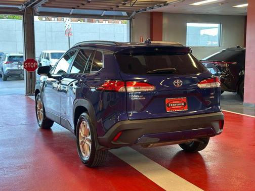 Blue Crush Metallic 2022 Toyota Corolla Cross LE