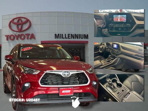 Ruby Flare Pearl 2023 Toyota Highlander XLE