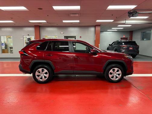 Ruby Flare Pearl 2025 Toyota RAV4 LE