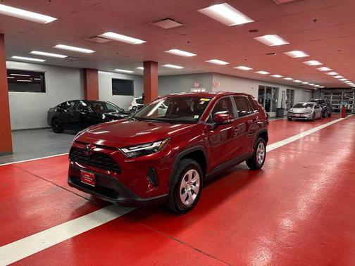 Ruby Flare Pearl 2025 Toyota RAV4 LE