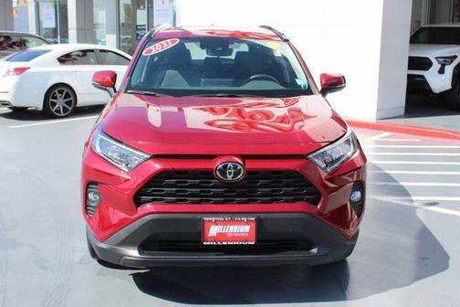 Ruby Flare Pearl 2021 Toyota RAV4 XLE Premium