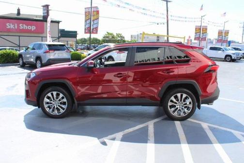 Ruby Flare Pearl 2021 Toyota RAV4 XLE Premium