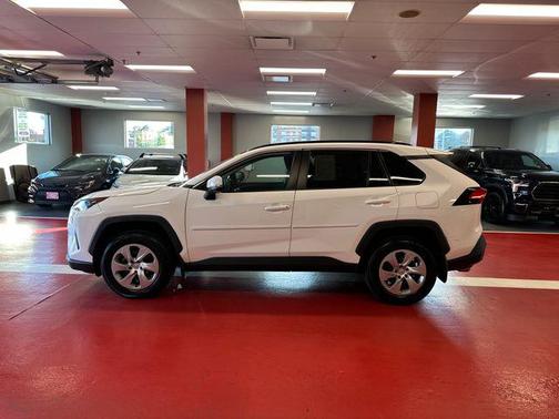 Super White 2021 Toyota RAV4 LE