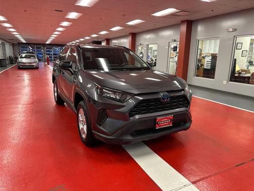 Magnetic Gray Metallic 2021 Toyota RAV4 Hybrid LE