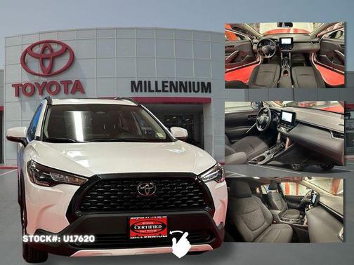 Wind Chill Pearl 2024 Toyota Corolla Cross LE