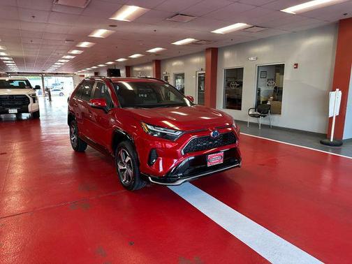Supersonic Red 2023 Toyota RAV4 Prime SE
