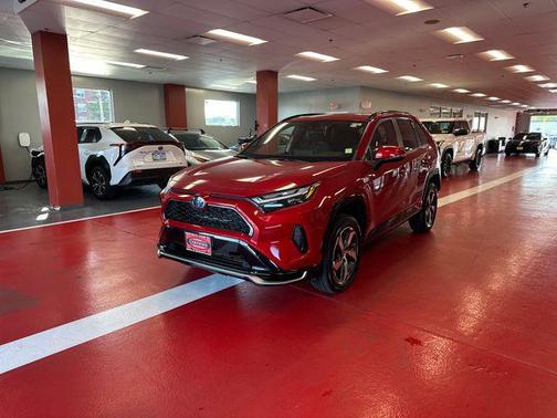 Supersonic Red 2023 Toyota RAV4 Prime SE