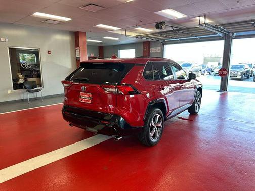 Supersonic Red 2023 Toyota RAV4 Prime SE