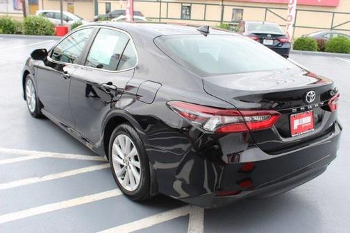 Midnight Black Metallic 2021 Toyota Camry LE