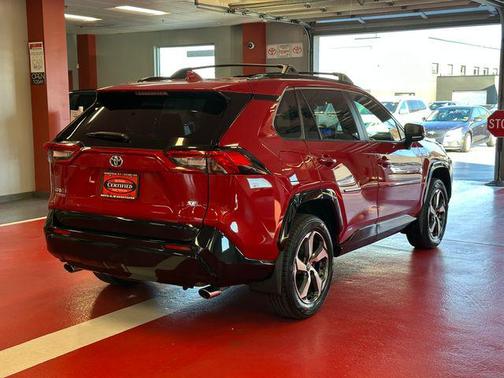Supersonic Red 2024 Toyota RAV4 Prime SE
