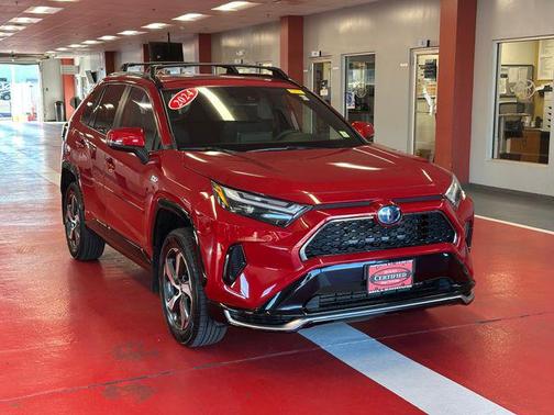 Supersonic Red 2024 Toyota RAV4 Prime SE