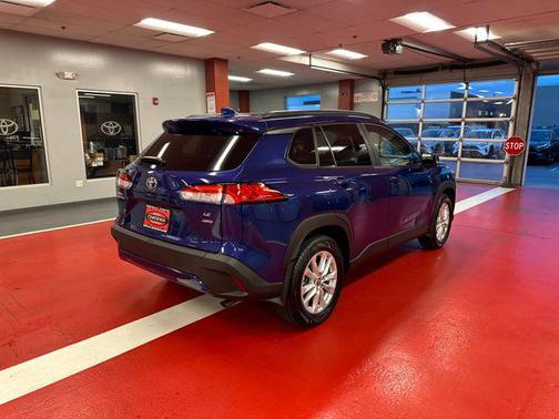 Blue Crush Metallic 2023 Toyota Corolla Cross LE