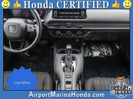 Urban Gray Pearl 2024 Honda HR-V 2WD Sport