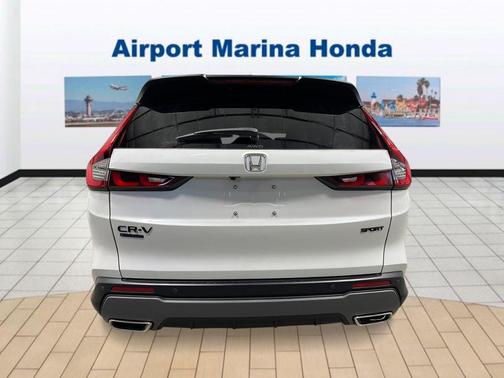 Platinum White Pearl 2026 Honda CR-V Hybrid Sport-L AWD