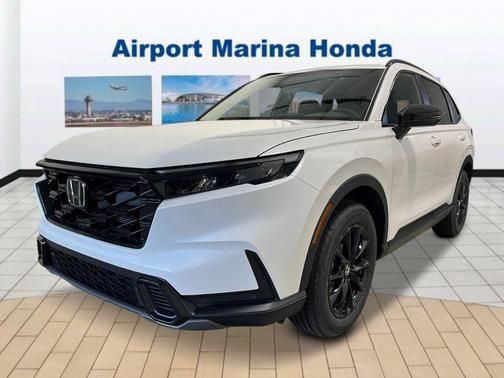 Platinum White Pearl 2026 Honda CR-V Hybrid Sport-L AWD