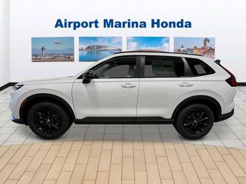Platinum White Pearl 2026 Honda CR-V Hybrid Sport-L AWD