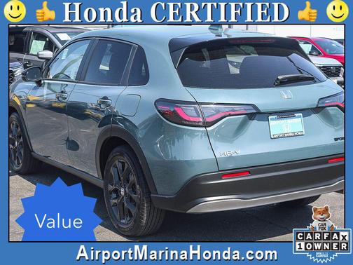 Nordic Forest Pearl 2023 Honda HR-V 2WD Sport