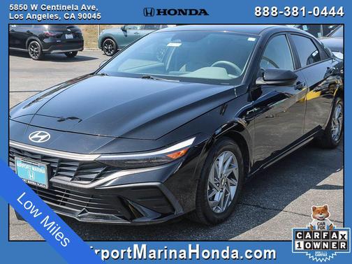 Abyss Black 2024 Hyundai ELANTRA SEL