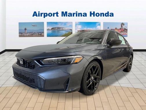 Meteorite Gray Metallic 2026 Honda Civic Sport