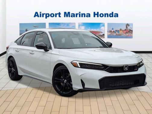 Platinum White Pearl 2026 Honda Civic Si Base