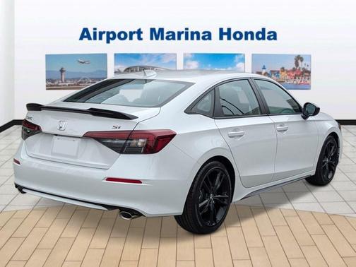 Platinum White Pearl 2026 Honda Civic Si Base
