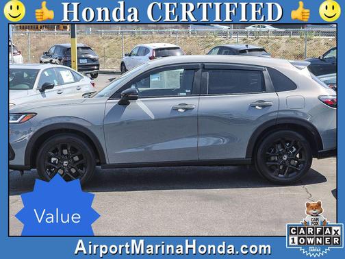Urban Gray Pearl 2024 Honda HR-V Sport