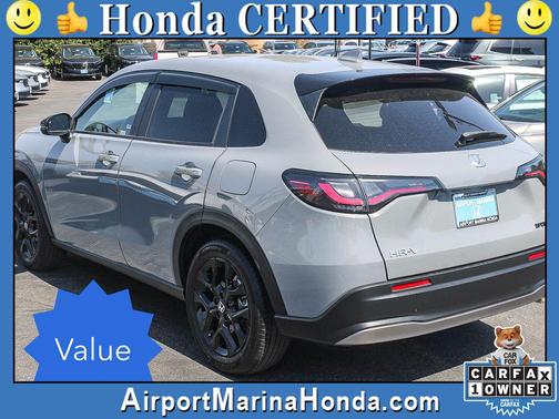 Urban Gray Pearl 2024 Honda HR-V Sport