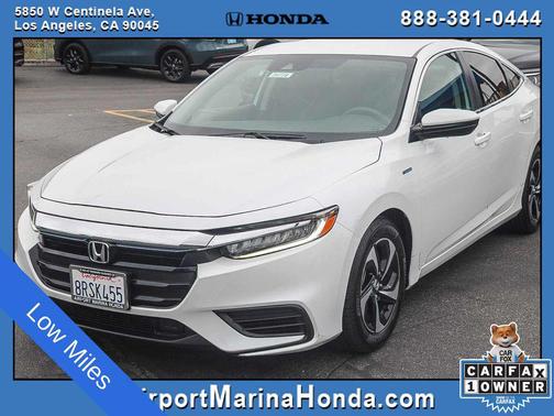 Platinum White Pearl 2021 Honda Insight EX