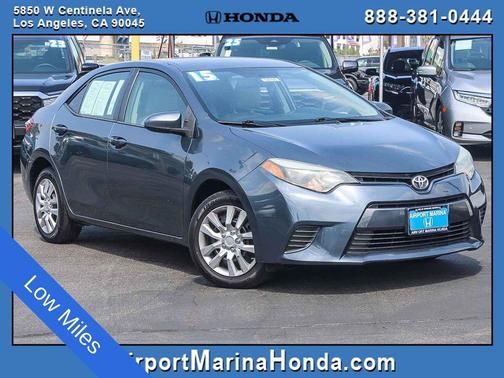 Slate Metallic 2015 Toyota Corolla LE
