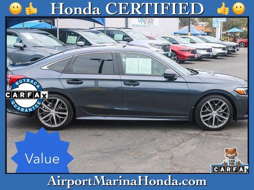 Meteorite Gray Metallic 2023 Honda Civic