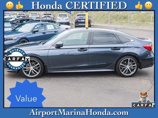 Meteorite Gray Metallic 2023 Honda Civic