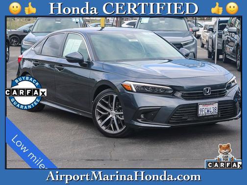 Meteorite Gray Metallic 2023 Honda Civic