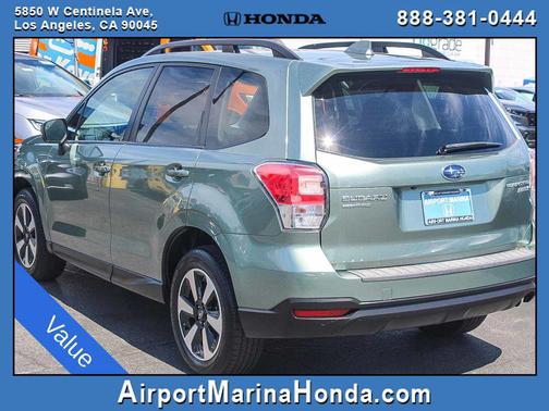 Jasmine Green Metallic 2017 Subaru Forester 2.5i Premium