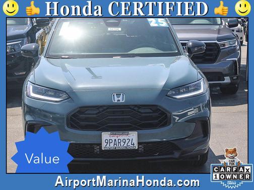 Nordic Forest Pearl 2025 Honda HR-V 2WD Sport