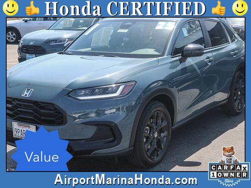 Nordic Forest Pearl 2025 Honda HR-V 2WD Sport