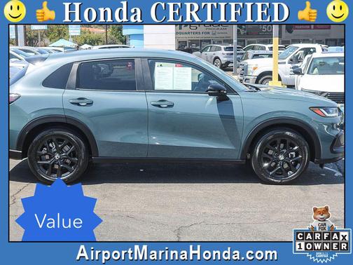 Nordic Forest Pearl 2025 Honda HR-V 2WD Sport