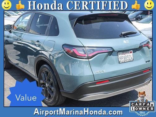 Nordic Forest Pearl 2025 Honda HR-V 2WD Sport