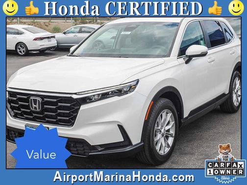 Platinum White Pearl 2024 Honda CR-V EX-L AWD