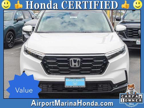 Platinum White Pearl 2024 Honda CR-V EX-L AWD