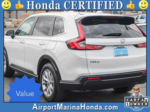 Platinum White Pearl 2024 Honda CR-V EX-L AWD
