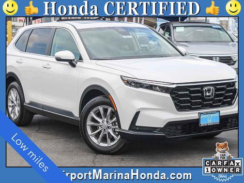 Platinum White Pearl 2024 Honda CR-V EX-L AWD