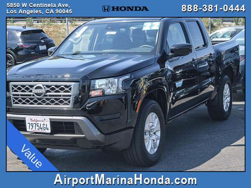 Super Black 2022 Nissan Frontier SV