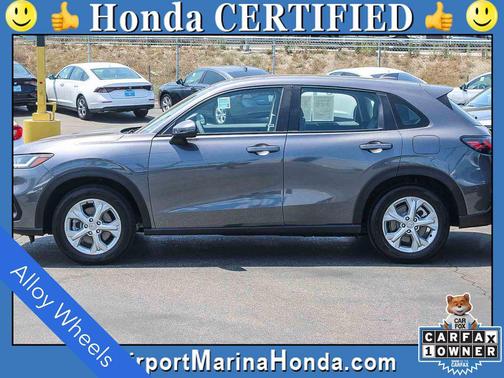 Modern Steel Metallic 2025 Honda HR-V LX