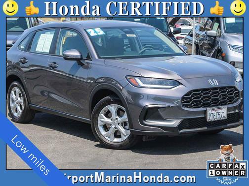 Modern Steel Metallic 2025 Honda HR-V LX
