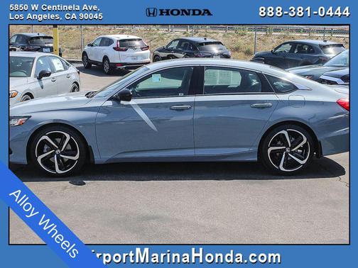 Sonic Gray Pearl 2022 Honda Accord Sport 1.5T